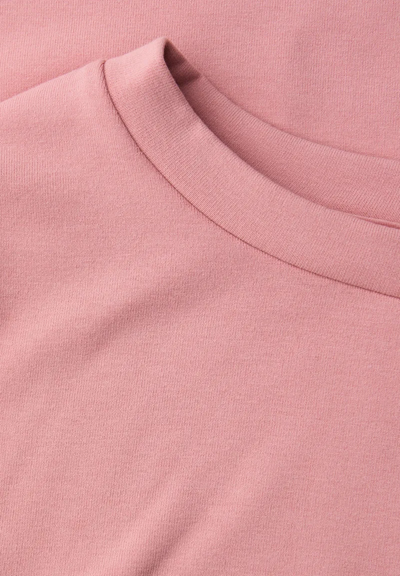 LTD QR uni jacquard shirt, powder pink