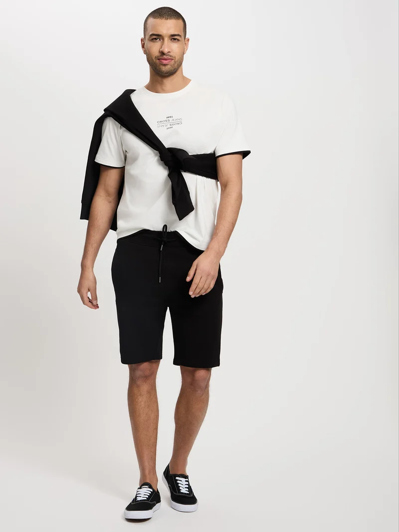 REGULAR FIT FRENCH TERRY SHORTS