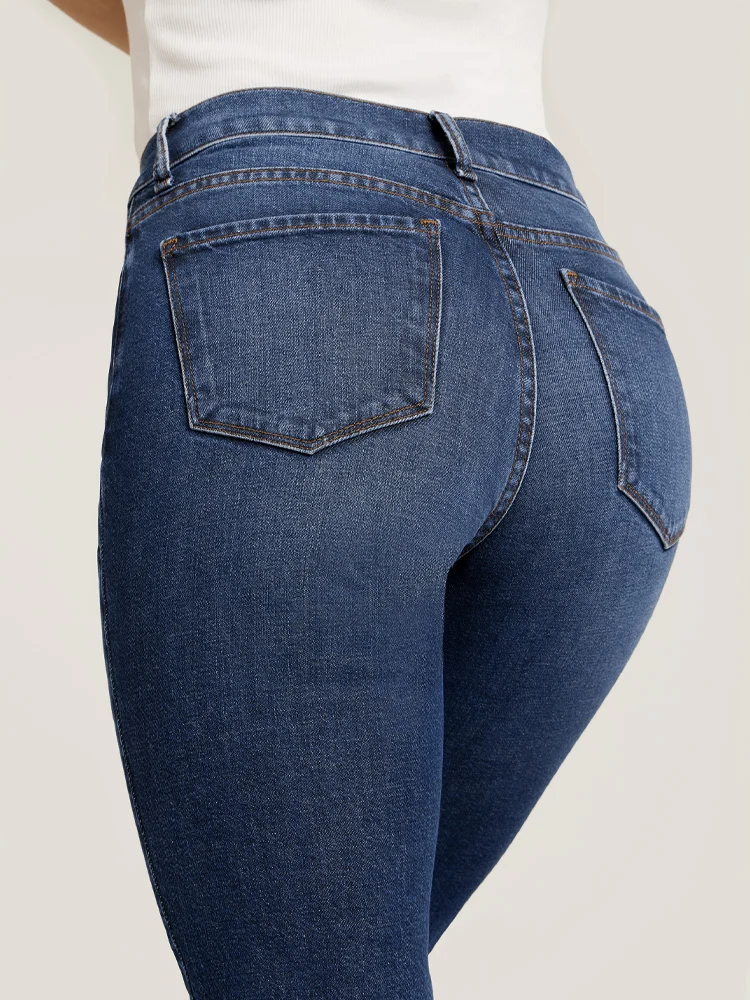 Ridge High Rise Slim Mom Jeans