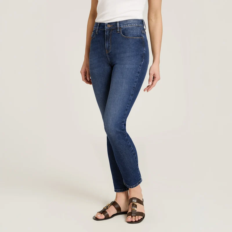 Ridge High Rise Slim Mom Jeans