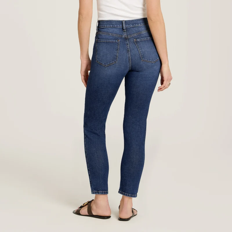 Ridge High Rise Slim Mom Jeans