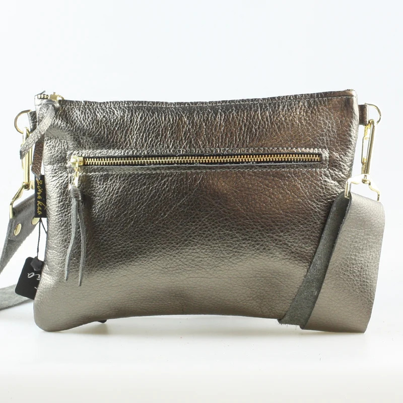 The Metallic Rita Crossbody and Hipbag: Copper
