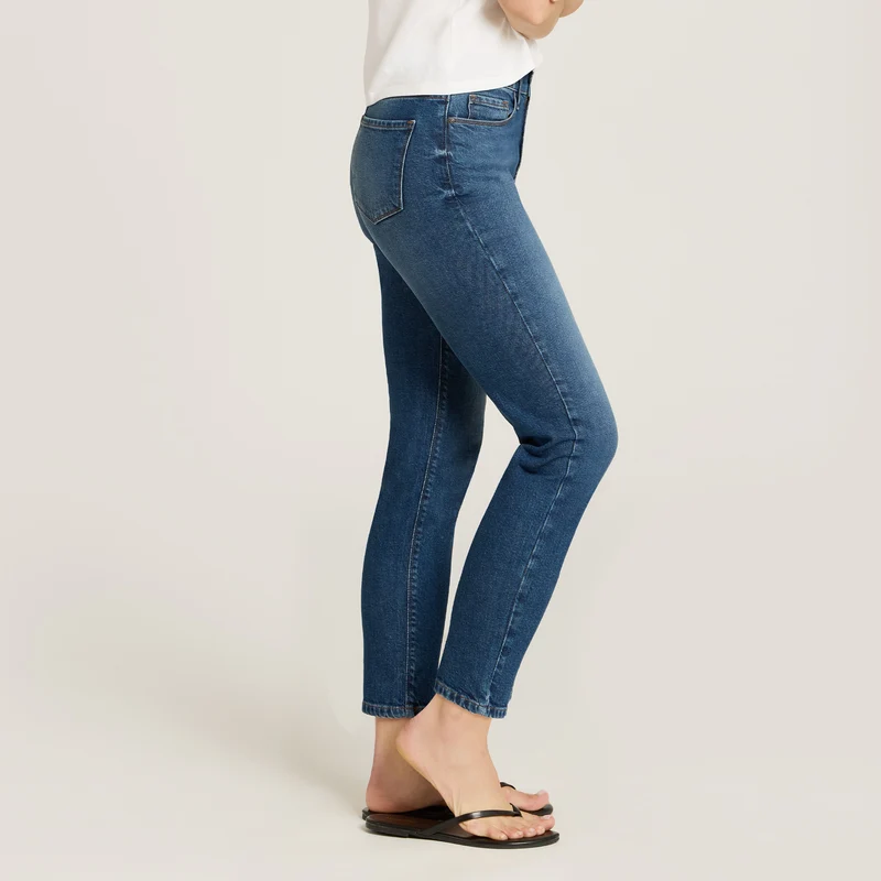 Ridge High Rise Slim Mom Jeans