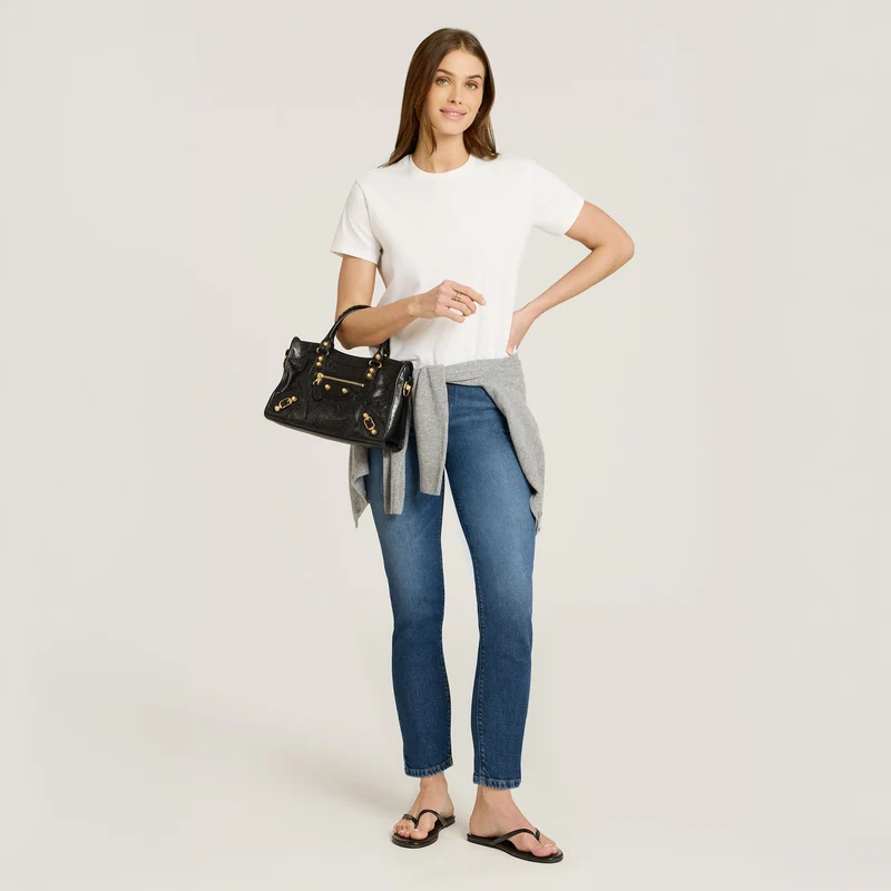 Ridge High Rise Slim Mom Jeans