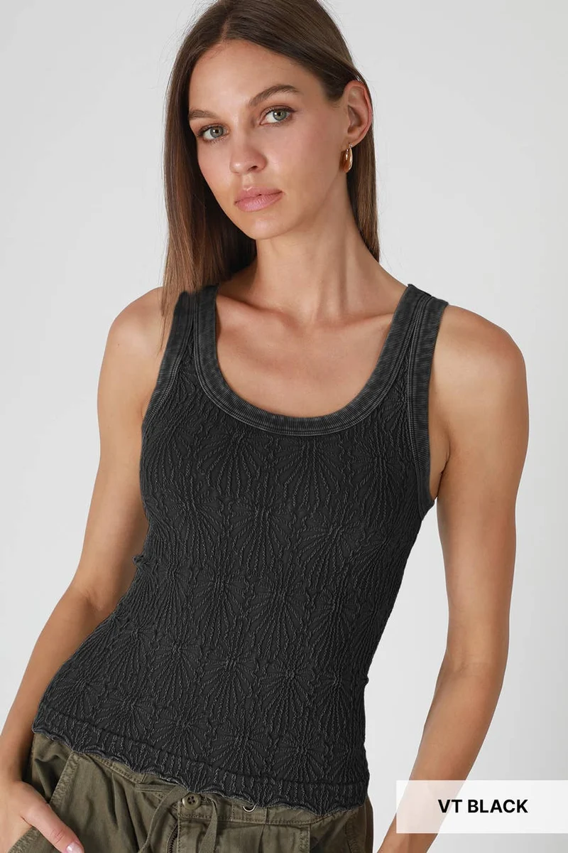 NS8465 - Vintage Reversible Lace Top: Vintage Oak