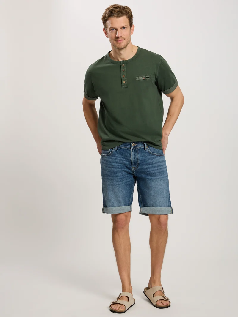 LEOM | HERREN JEANS SHORTS