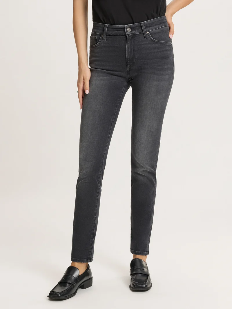 ANYA | SLIM FIT SWEAT DENIM