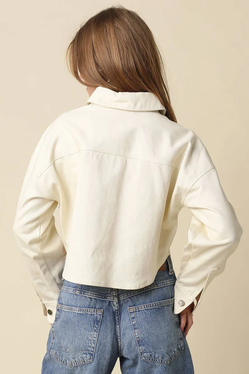 Madge Cropped Shirt