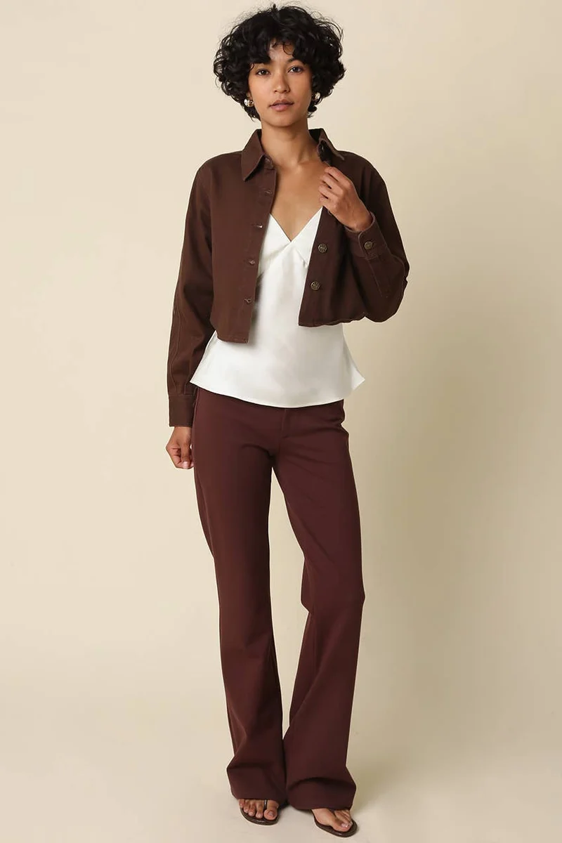 Madge Cropped Shirt