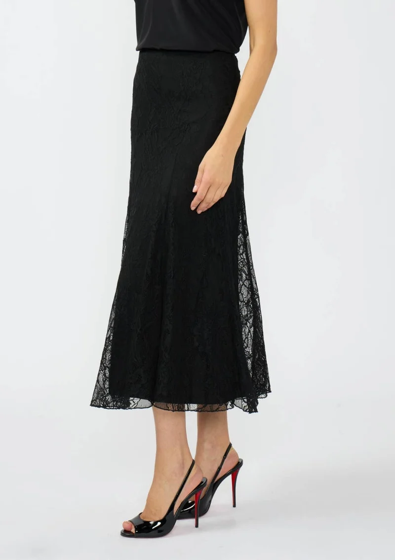 Lace Slip Maxi Skirt