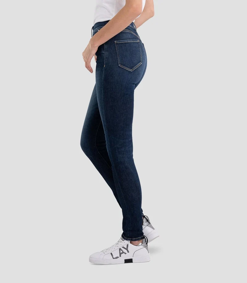REPLAY DÁMSKÉ MJLA SLIM FIT DŽÍNY