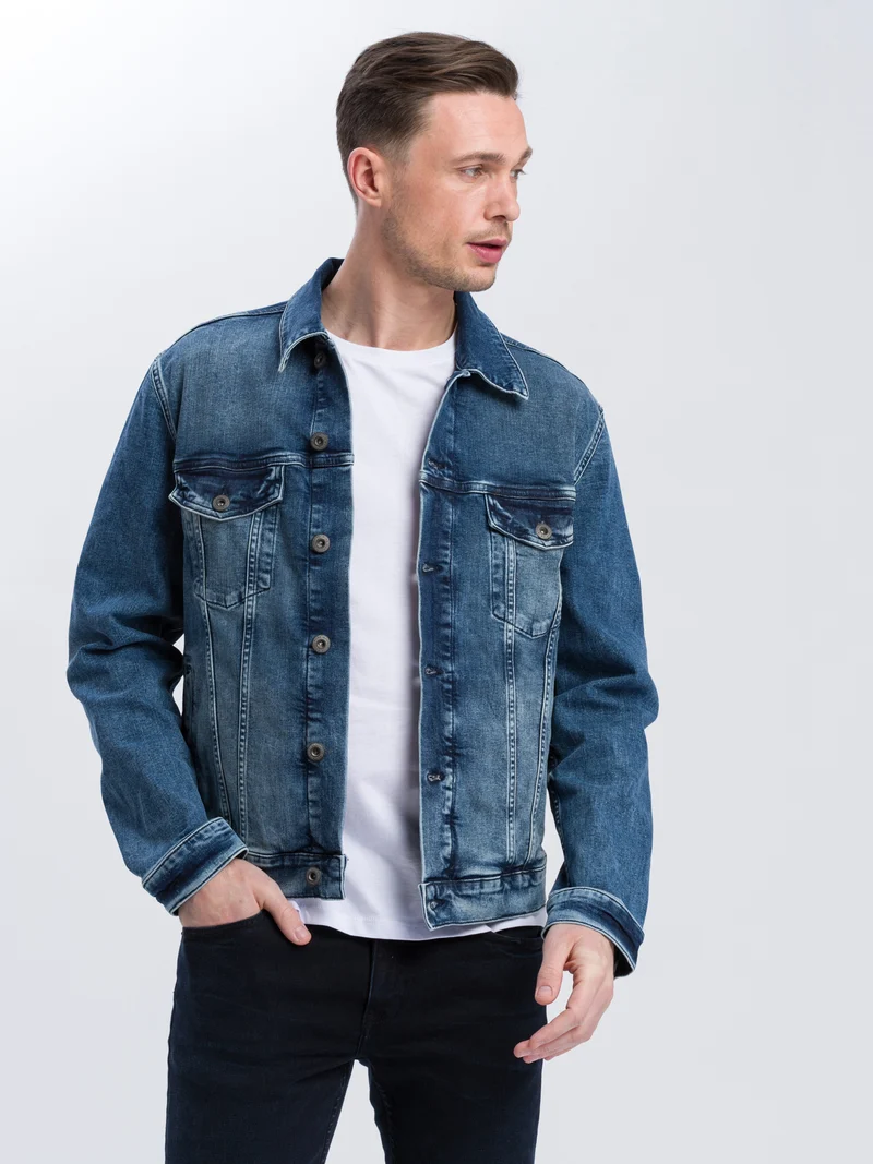 REGULAR FIT JEANS JACKE