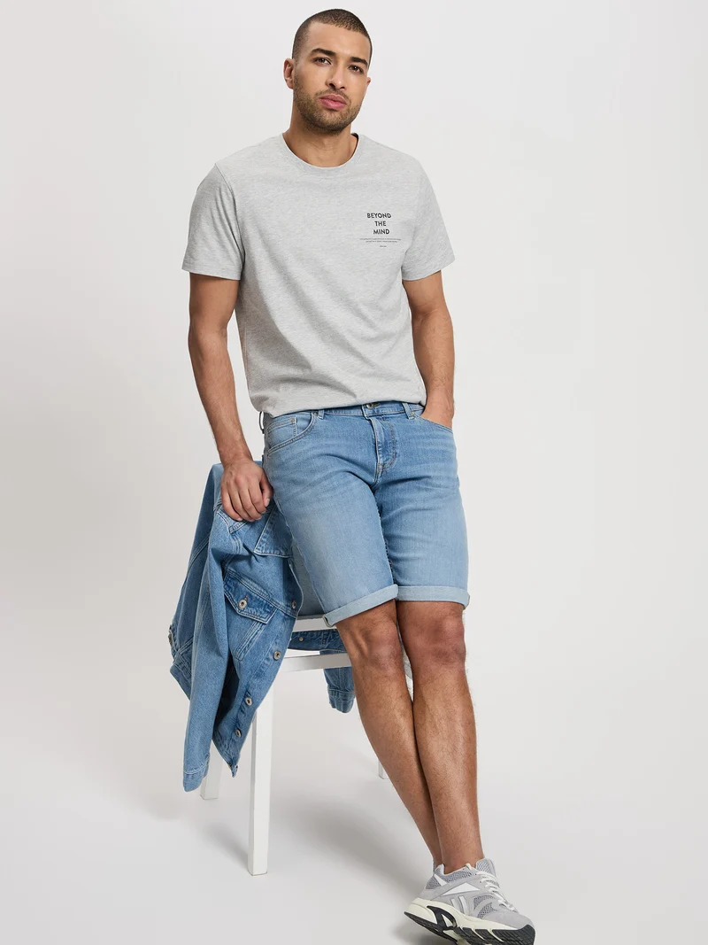 LEOM | HERREN JEANS SHORTS