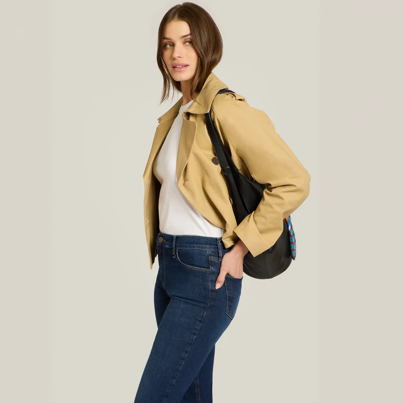 Logan Mid Rise Slim Cropped Leg Jeans