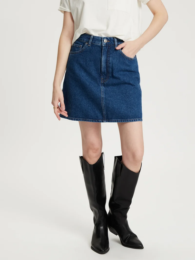 SKIRT | DAMEN JEANSROCK