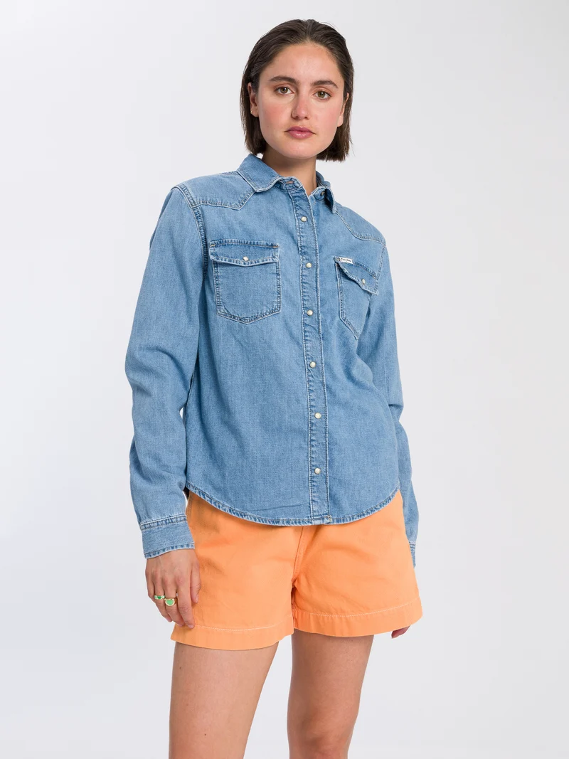 DAMEN JEANS HEMD