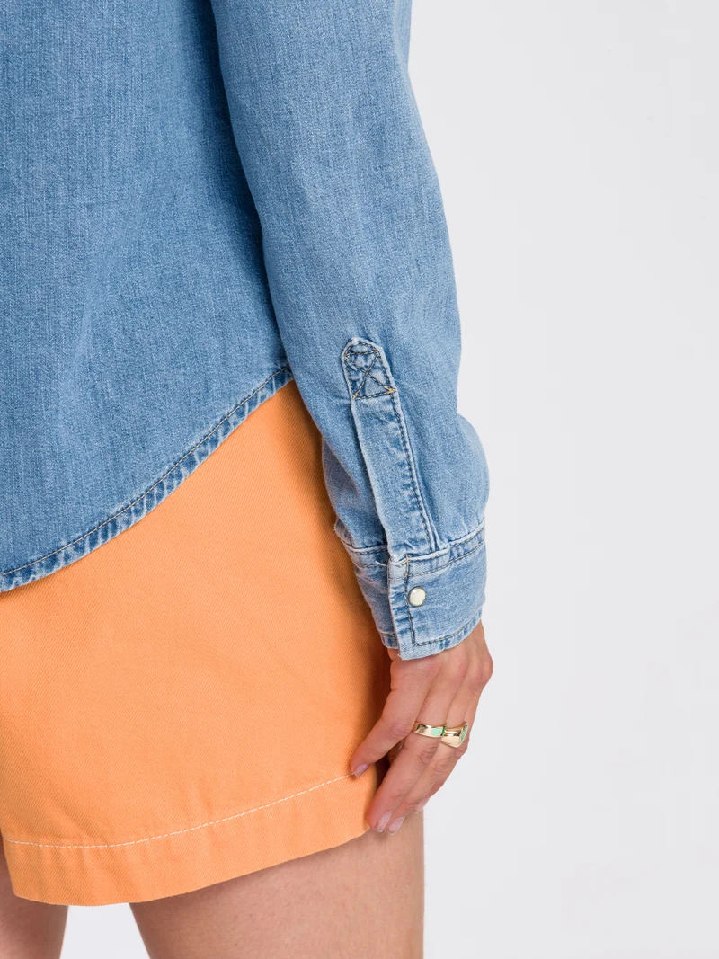 DAMEN JEANS HEMD