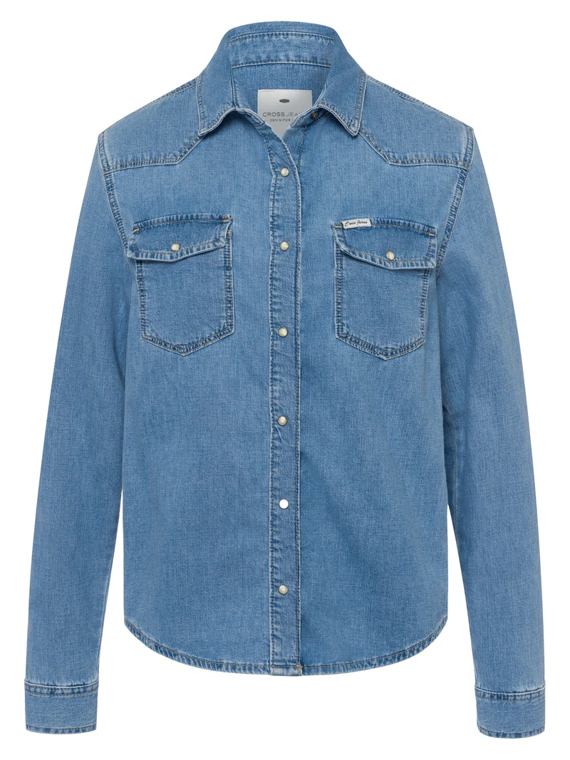 DAMEN JEANS HEMD