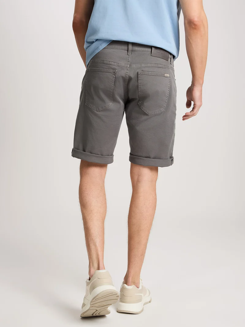 LEOM | HERREN SWEAT DENIM SHORTS