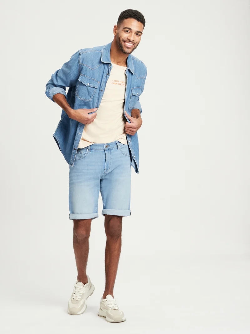 LEOM | HERREN JEANS SHORTS