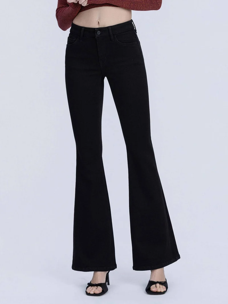 Mid Rise FUll length Pant