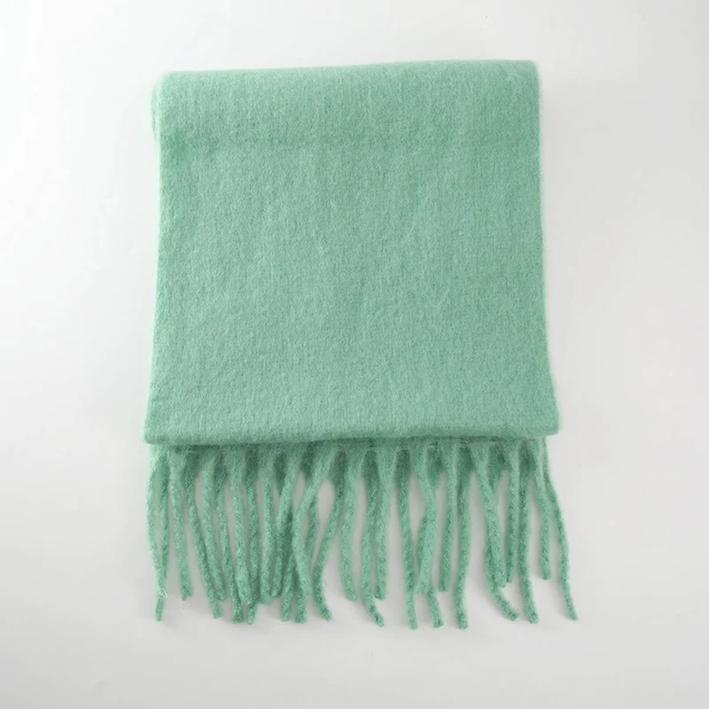 Soft Mohair Feel Scarf - Cozy Winter Wrap_CWASC0323: LIGHTPURPLE / (OS) 1