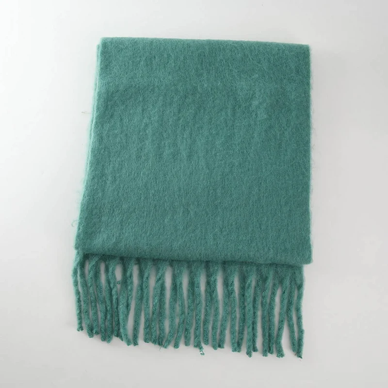 Soft Mohair Feel Scarf - Cozy Winter Wrap_CWASC0323: LIGHTPURPLE / (OS) 1