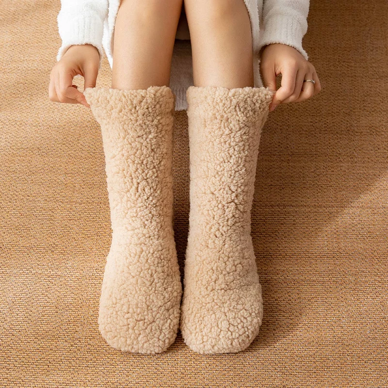 Leg Warmer Indoor Plush Black