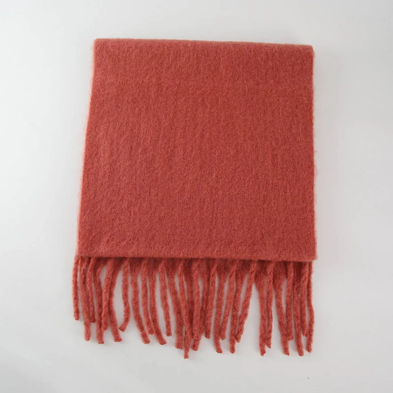 Soft Mohair Feel Scarf - Cozy Winter Wrap_CWASC0323: ROYALBLUE / (OS) 1