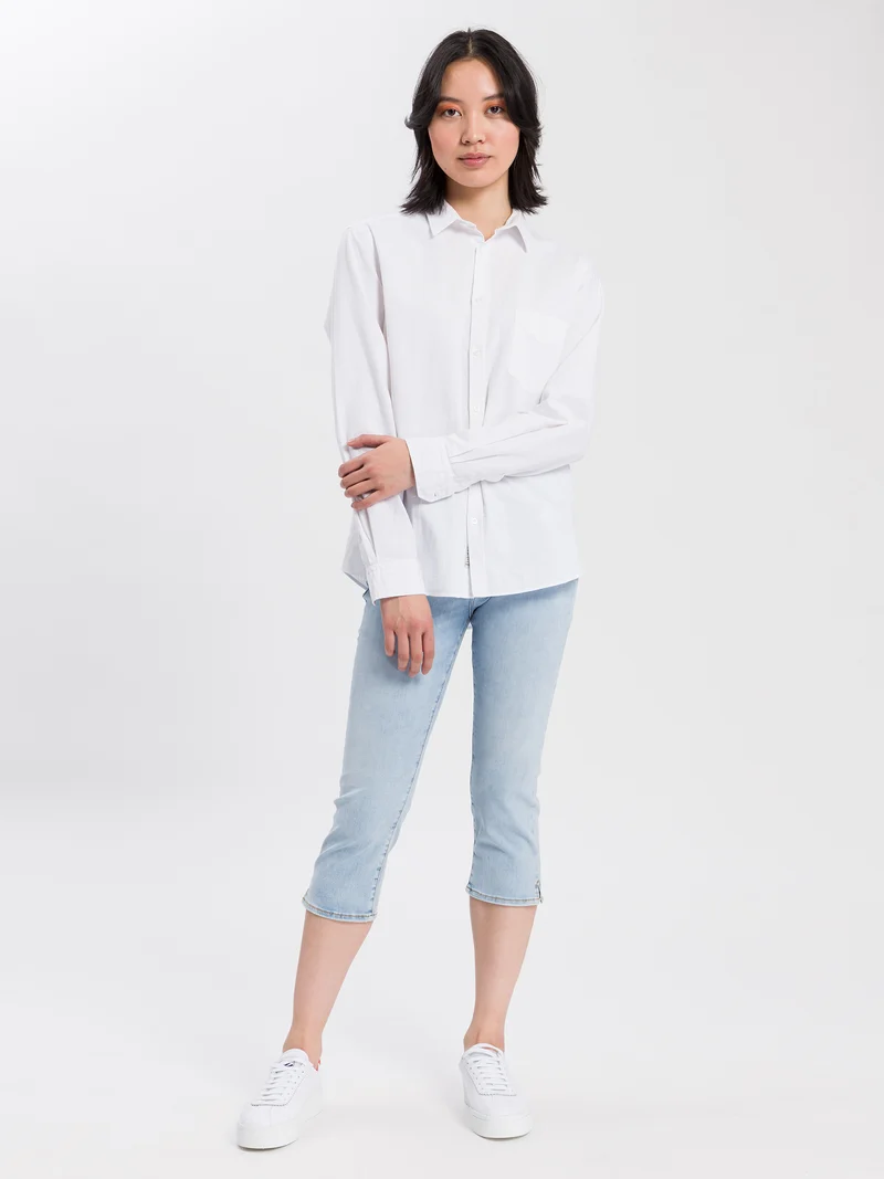AMBER | DAMEN JEANS CAPRIHOSE