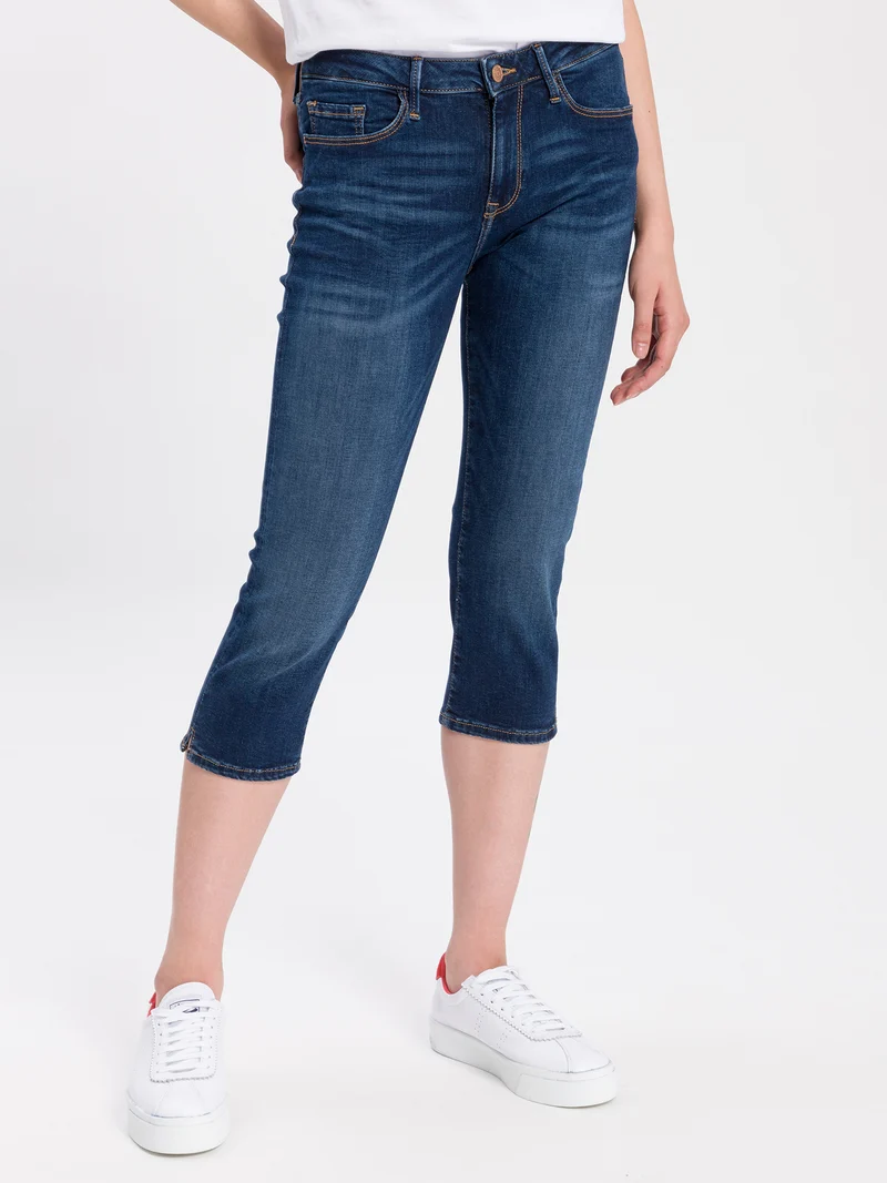 AMBER | DAMEN JEANS CAPRIHOSE