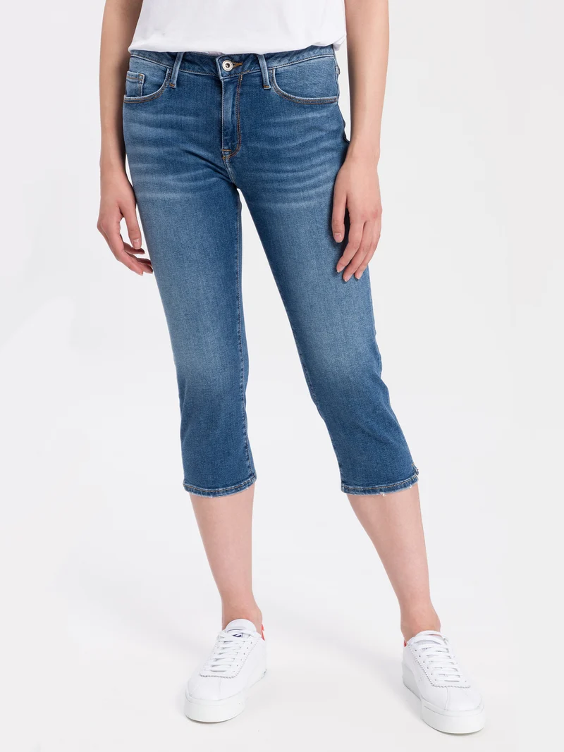 AMBER | DAMEN JEANS CAPRIHOSE