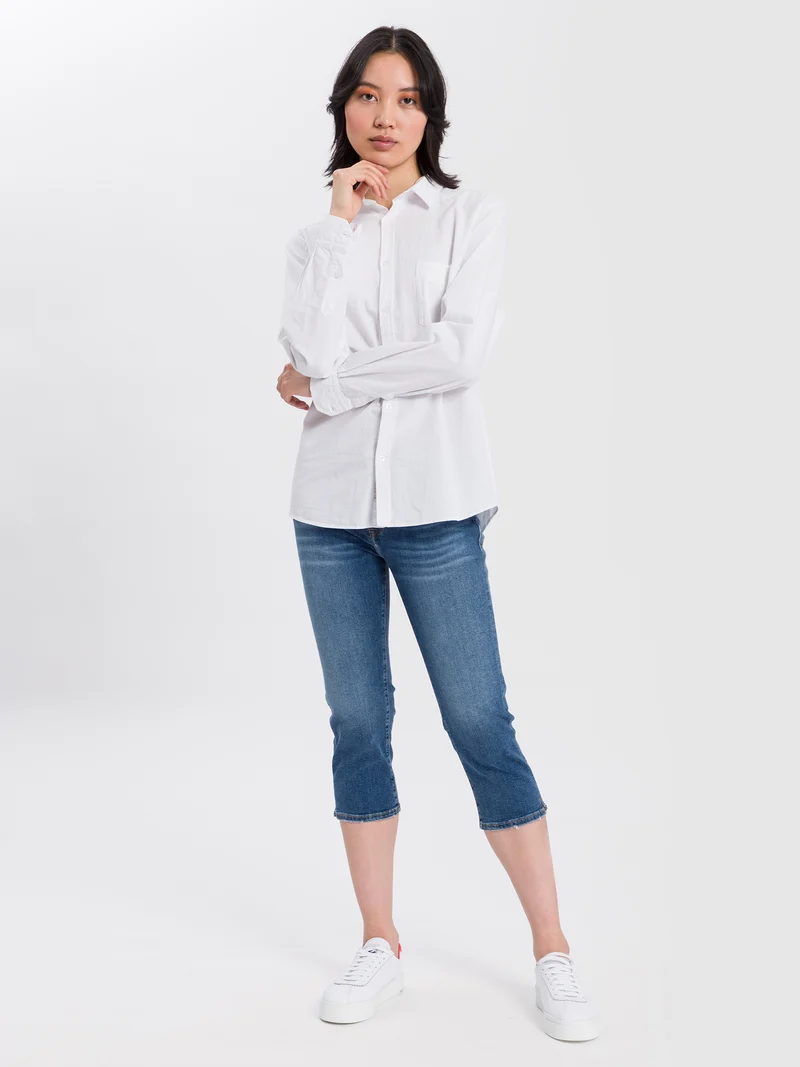 AMBER | DAMEN JEANS CAPRIHOSE