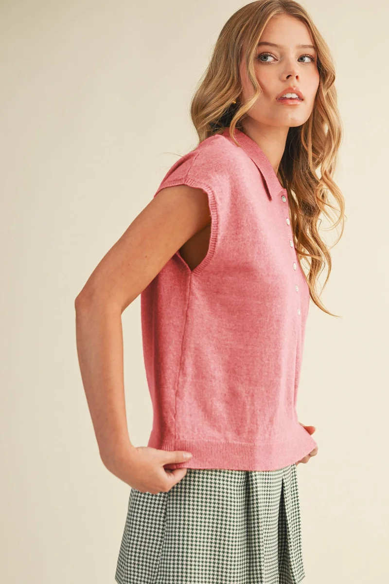 Cap Sleeve Sweater OAT
