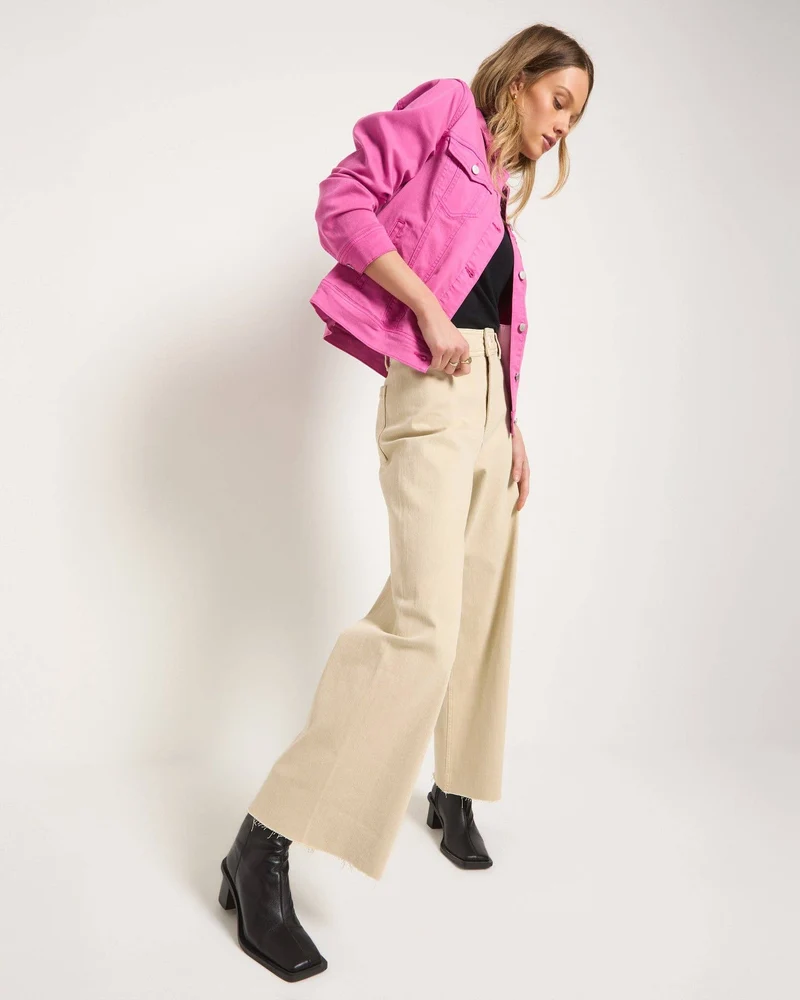 Valencia Jacket: Birch Beige