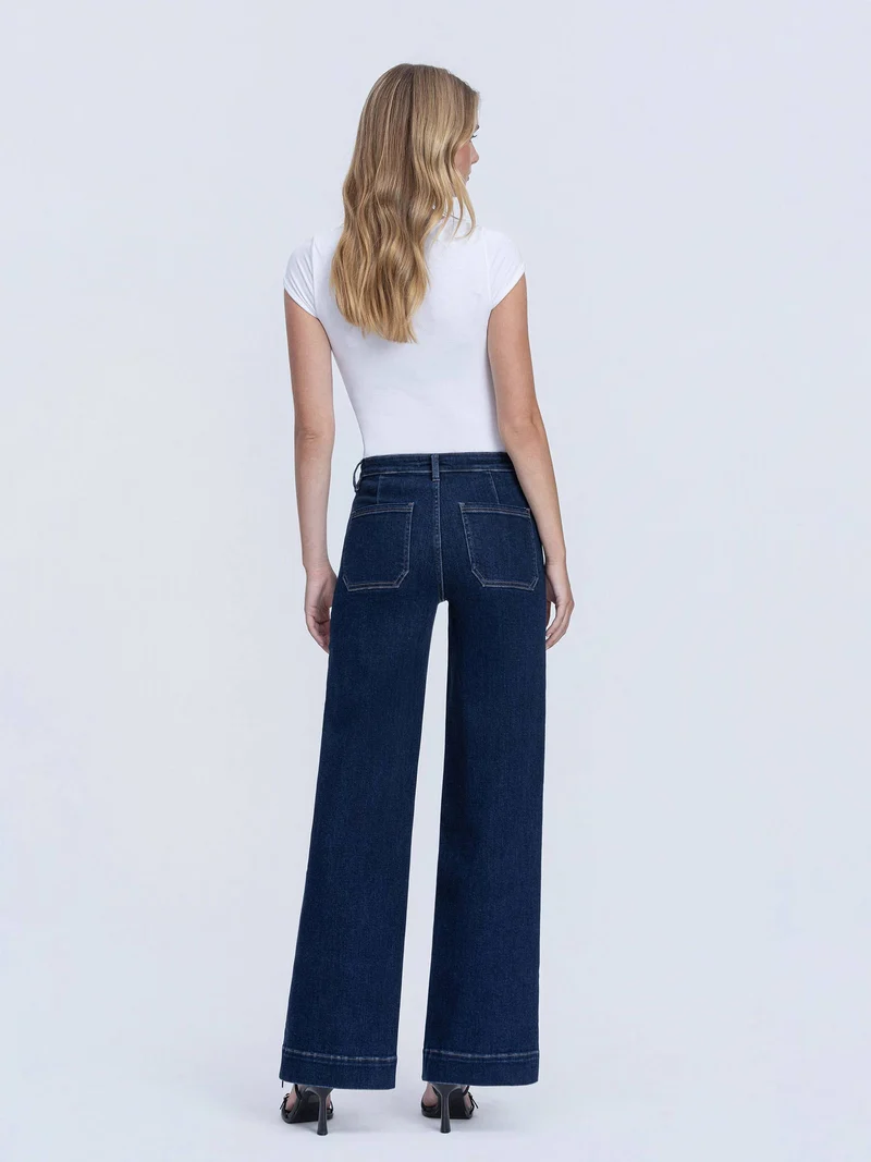 High Rise Trouser Wide Leg