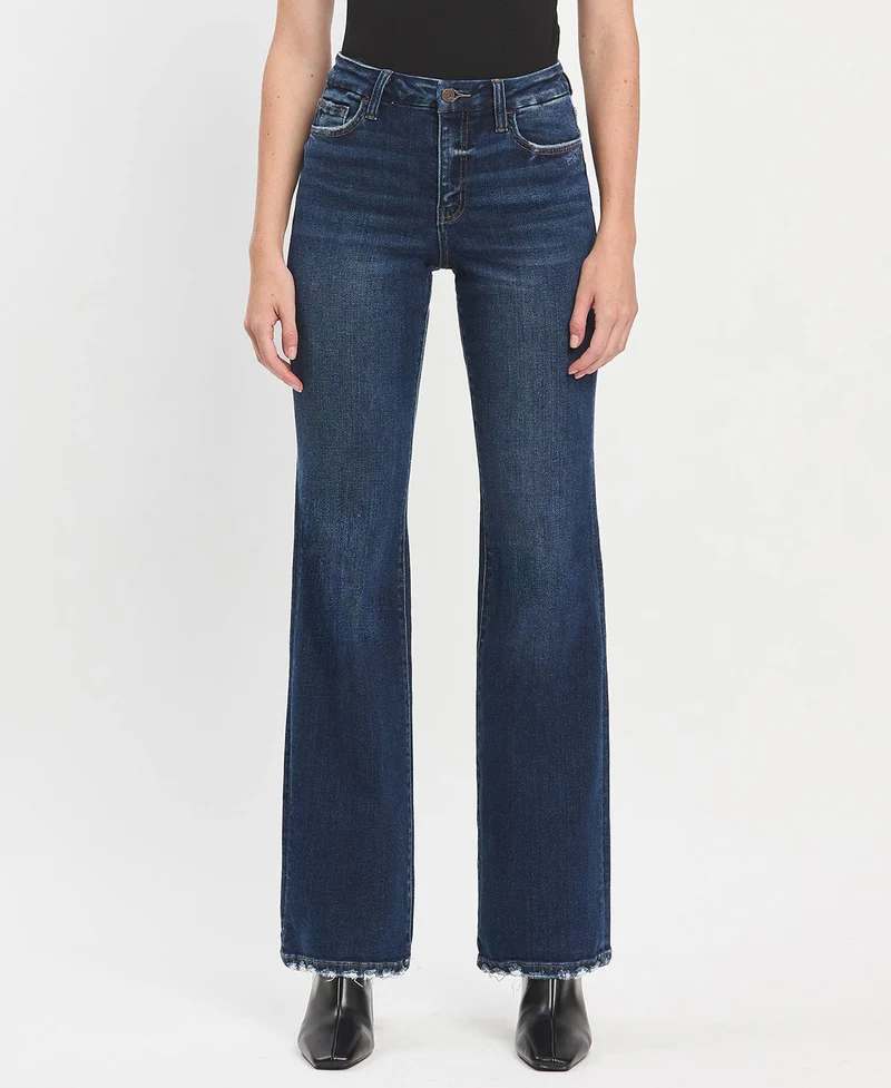 High Rise Relaxed Flare