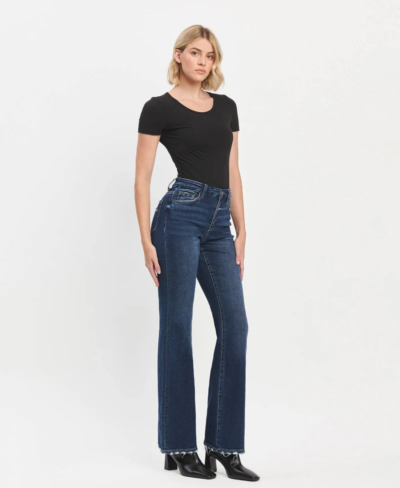 High Rise Relaxed Flare