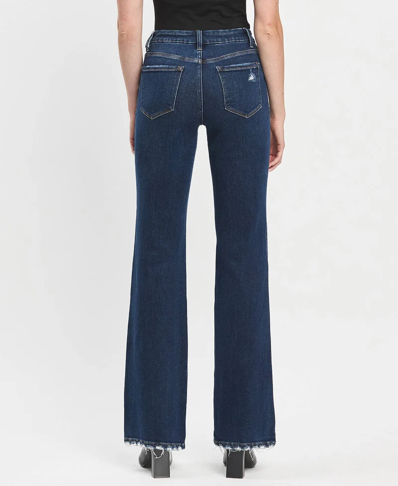 High Rise Relaxed Flare