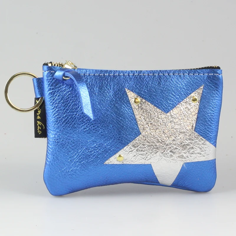 The NEW SIDE STAR Applique Kara: Metallics: Gunmetal w/Platinum Star / Ring