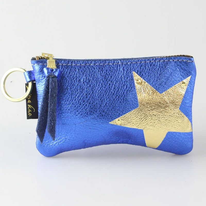 The NEW SIDE STAR Applique Kara: Metallics: Gunmetal w/Platinum Star / Ring