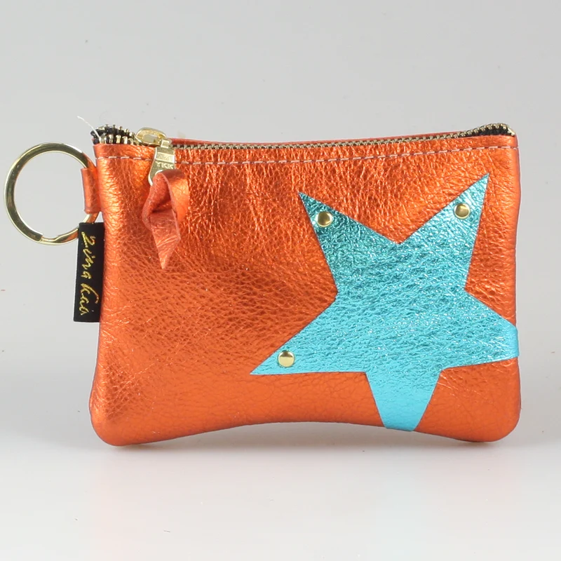 The NEW SIDE STAR Applique Kara: Metallics: Bronze w/Pewter Star / Ring