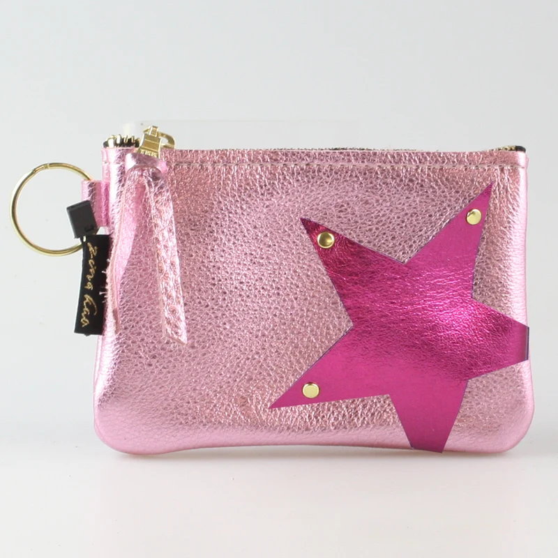 The NEW SIDE STAR Applique Kara: Metallics: Bronze w/Pewter Star / Ring