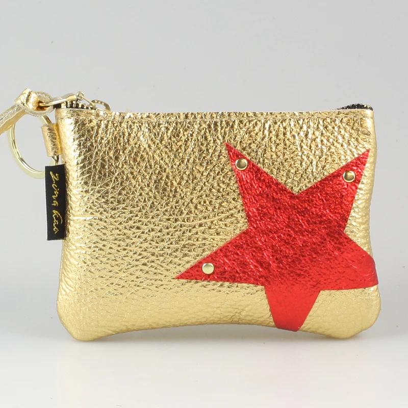 The NEW SIDE STAR Applique Kara: Metallics: Bronze w/Pewter Star / Ring