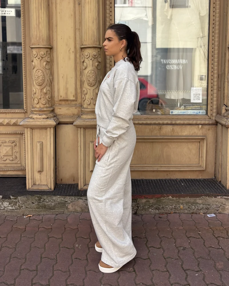 DÁMSKÉ ŠIROKÉ KALHOTY REPLAY SE STAHOVACÍ ŠŇŮRKOU