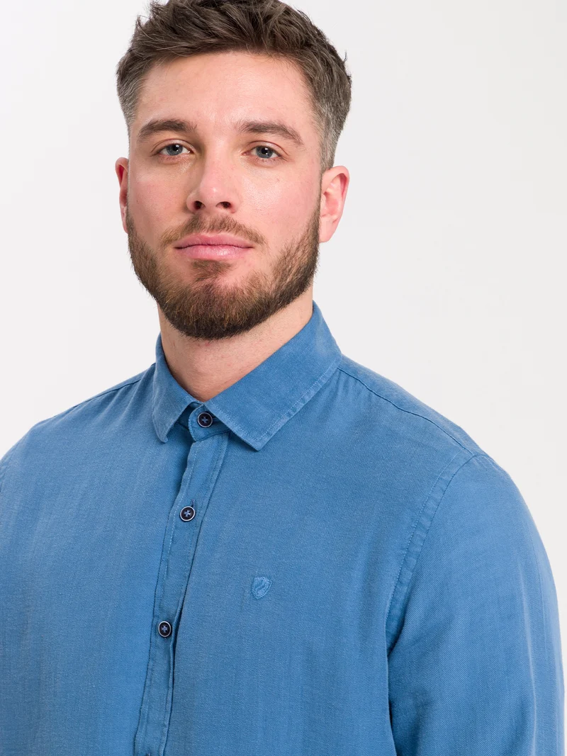 REGULAR FIT SOLID HEMD