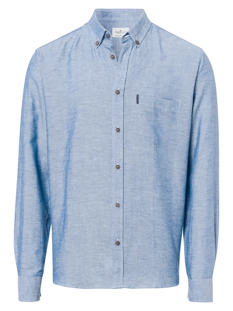 REGULAR FIT SOLID HEMD