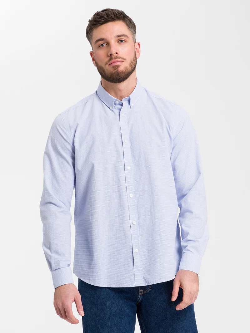 REGULAR FIT PRINTED HEMD