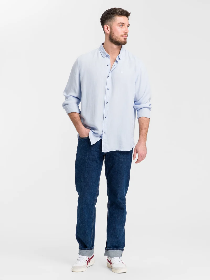 REGULAR FIT SOLID HEMD