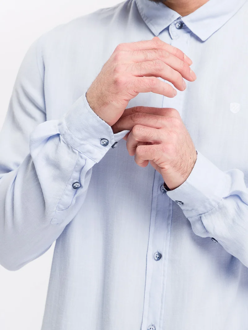 REGULAR FIT SOLID HEMD